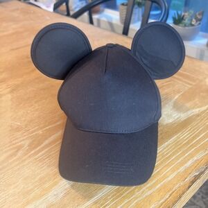 2024 Disney Parks‎ Mickey Mouse Ears & Signature Adjustable Baseball Hat Cap